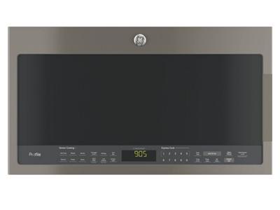 30" GE Profile 2.1 Cu. Ft. SpaceMaker Over the Range Microwave Oven - PVM2188SLJC