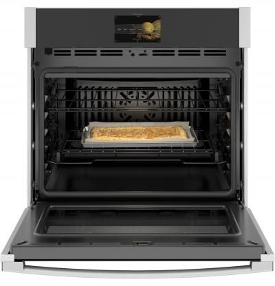 30" GE Profile 5 Cu. Ft. Built-In Convection Single Wall Oven - PTS7000SNSS