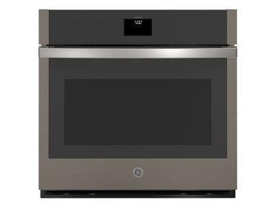30" GE 5.0 Cu. Ft. Electric Convection Self-Cleaning Single Wall Oven - JTS5000ENES
