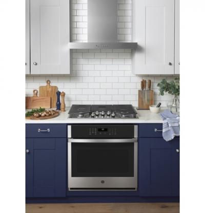 30" GE 5.0 Cu. Ft. Electric Self-Cleaning Single Wall Oven - JTS3000SNSS