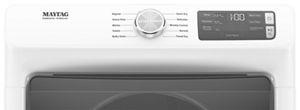 27" Maytag  7.3 Cu. Ft. Front Load Electric Dryer With Extra Power And Quick Dry Cycle - YMED5630HW