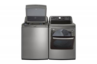 27" LG 6.0 Cu.Ft. Top Load Washer With TurboWash3D Technology - WT7850HVA