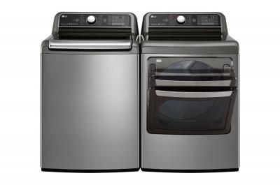 27" LG 6.0 Cu.Ft. Top Load Washer With TurboWash3D Technology - WT7850HVA