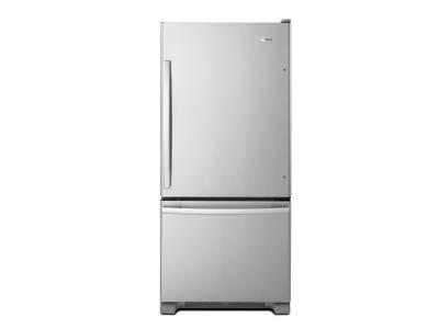 30" Amana Bottom-Freezer Refrigerator - ABB1924BRM