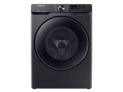 27" Samsung 5.8 Cu. Ft. Smart Front Load Washer With Super Speed In Black Stainless Steel - WF50T8500AV