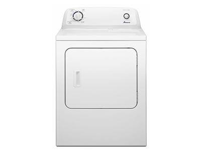 29" 6.5 cu. ft.  Amana Top-Load Electric Dryer with Automatic Dryness Control - YNED4655EW