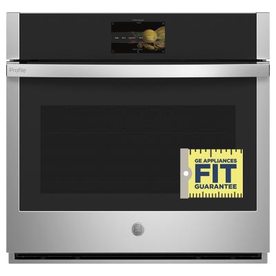 30" GE Profile 5.0 Cu. Ft. Built-in Convection Single Wall Oven In Stainless Steel - PTS9000SNSS