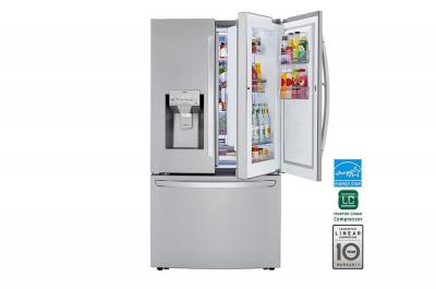 36" LG 30 cu.ft. Door-In-Door Refrigerator with Craft Ice - LRFDS3016S