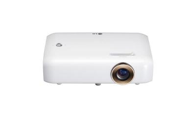 LG Minibeam LED Projector With Built-In Battery, Bluetooth Sound Out And Screen Share - PH550