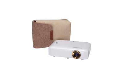 LG Minibeam LED Projector With Built-In Battery, Bluetooth Sound Out And Screen Share - PH550