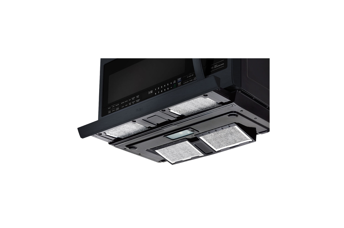 LG LMV2257BD 30" 2.2 Cu Ft Black Stainless Steel Series OvertheRa