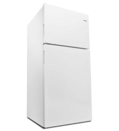 30" Amana 18 Cu. Ft. Top-Freezer Refrigerator With Glass Shelves - ART318FFDS