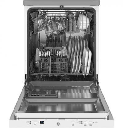 24" GE Portable Dishwasher  With Fully Integrated Controls And Energy Star Qualified - GPT225SGLWW