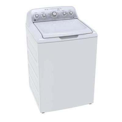 27" GE 4.9 Cu. Ft. Top Loading Washer With Stainless Steel Basket - GTW465BMMWS