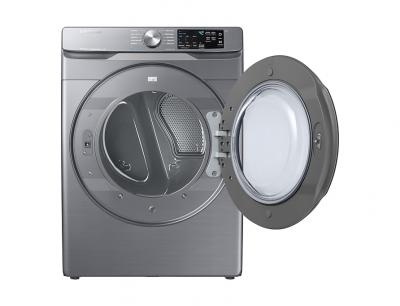 27" Samsung 7.5 Cu.Ft. Gas Dryer With Steam Sanitize In Platinum - DVG45T6100P
