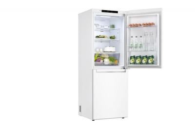 24" LG Counter Depth Bottom Freezer Refrigerator with Smart Inverter  - LRDNC1004W