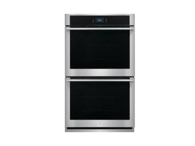30" Electrolux Icon Electric Double Wall Oven with Delay Bake in Stainless Steel - ECWD3011AS