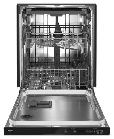 24" Whirlpool Built-In Undercounter Dishwasher in Black - WDTA50SAKB