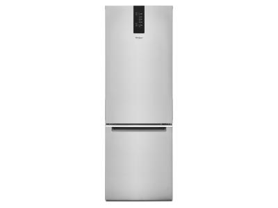 24" Whirlpool 12.9 Cu. Ft. Fingerprint Resistant Stainless Steel Bottom Freezer Refrigerator - WRB543CMJZ