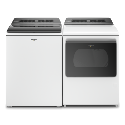 27" Whirlpool 7.4 Cu. Ft. Top Load Gas Dryer With Intuitive Controls - WGD5100HW