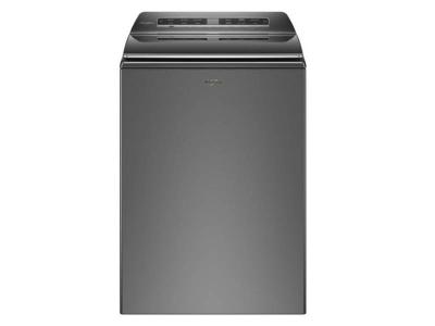 27" Whirlpool 6.1 Cu. Ft. Smart Top Load Washer In Chrome Shadow - WTW7120HC
