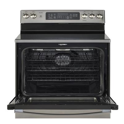 30" GE Profile 6.2 Cu. Ft. Freestanding Electric Range With Warming Drawer - PCB940YKFS