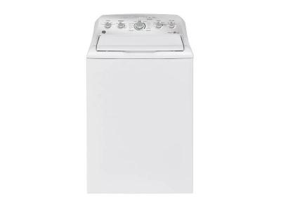 27" GE 4.9 Cu. Ft. Capacity Top Load Washer with SaniFresh Cycle in White - GTW490BMRWS