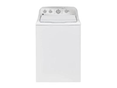 27" GE 5.0 Cu. Ft. Capacity Top Load Washer with SaniFresh Cycle in White - GTW550BMRWS