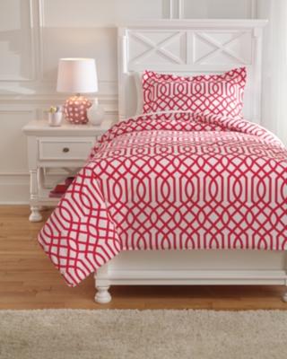 Ashley Loomis 2-Piece Twin Comforter Set Q758041T