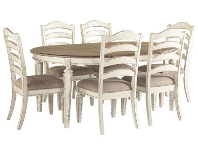 Ashley Realyn D743 7 Piece Dining Room