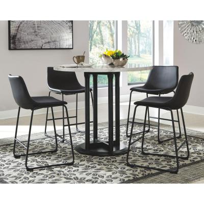 Ashley Centiar D372 5 Piece Dining Set With Counter Height Table 
