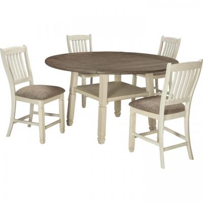 Ashley Bolanburg D647 5 Piece Dining Room Set 