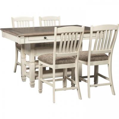 Ashley Bolanburg D647 5 Piece Dining Room Set 