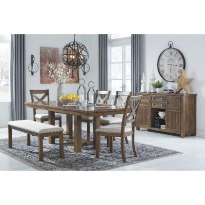 Ashley Moriville D631 6 Piece Casual Dining 