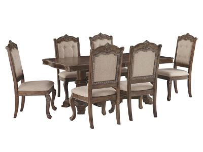 Ashley Charmond D803 Piece Dining Room Set - AFHS-1481742K