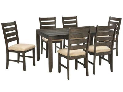 Ashley Rokane D397 7 Piece Casual Dining Set 