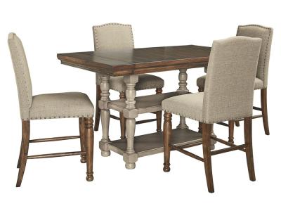 Ashley Lettner D733 5 Piece Dining Set - AFHS-1477381K