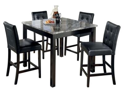 Ashley Maysville D154 5 Piece Counter Height Square Table Dining Set - AFHS-D154-223