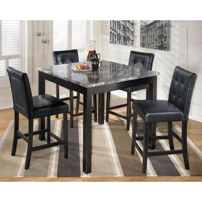 Ashley Maysville D154 5 Piece Counter Height Square Table Dining Set - AFHS-D154-223