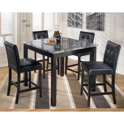 Ashley Maysville D154 5 Piece Counter Height Square Table Dining Set - AFHS-D154-223