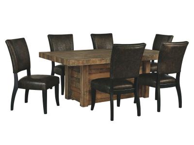 Ashley Sommerford D775 7 Piece Dining Room In Brown - AFHS-1476165K