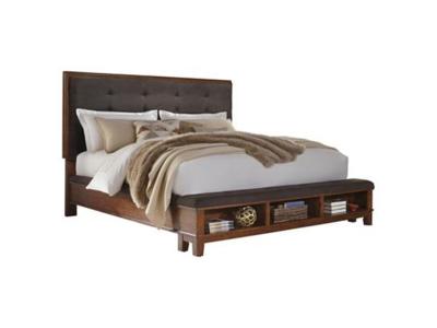 Ashley Ralene California King Upholstered Panel Bed B594B5