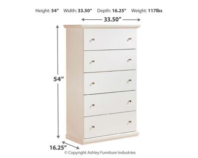 Ashley Bostwick Shoals Chest of Drawers B139-46