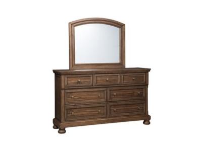 Ashley Flynnter Dresser and Mirror B719B1