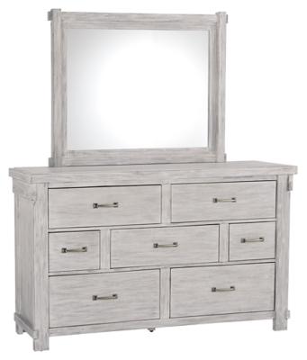 Ashley Brashland Dresser and Mirror B740B1