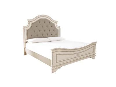 Ashley Realyn King Upholstered Panel Bed B743B6