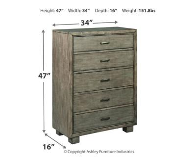 Ashley Arnett Chest of Drawers B552-46