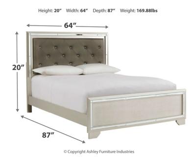 Ashley Lonnix Queen Panel Bed B410B4