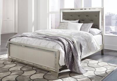 Ashley Lonnix Queen Panel Bed B410B4