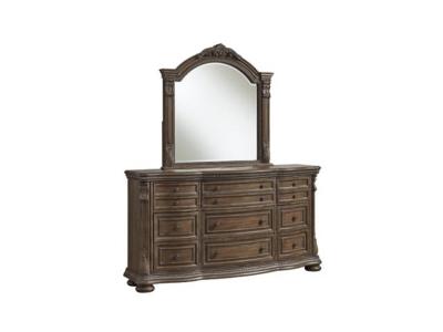 Ashley Charmond Dresser and Mirror B803B1